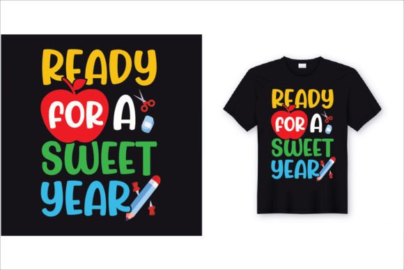 Back to School Tee Shirt Design: Graphics & Print Templates
