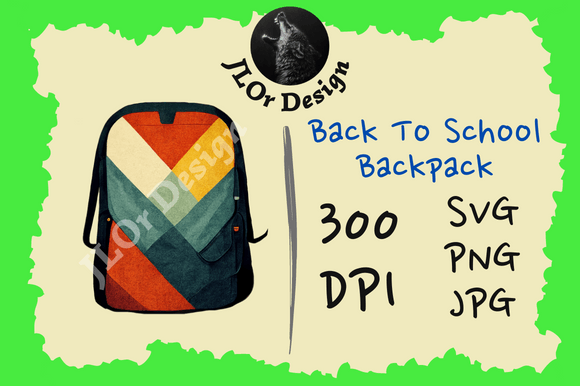 Colors Backpack – Back to School Graphics & T-Shirt Designs
