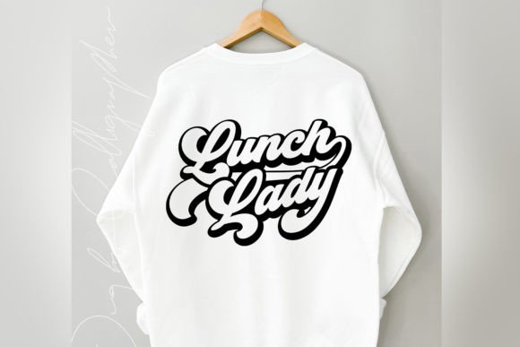 Lunch Lady SVG: Back-to-School Graphics & T-Shirt Designs
