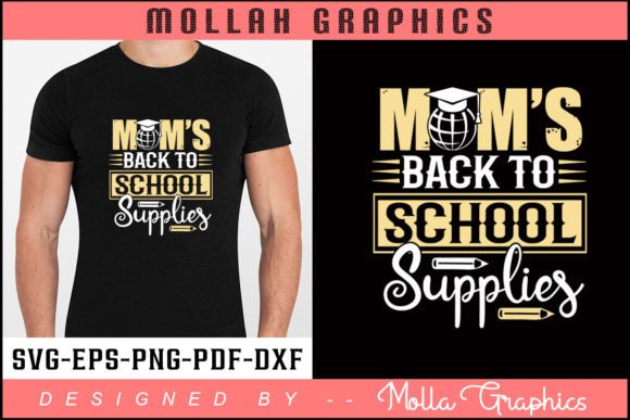 Mom’s Back to School Supplies Design
