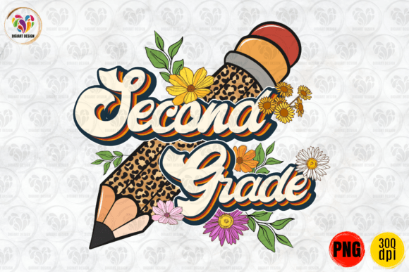 Second Grade Pencil Back to School Graphics