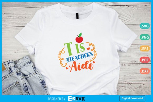 T Is For Teacher’s Aide Graphics: Back to School Crafts